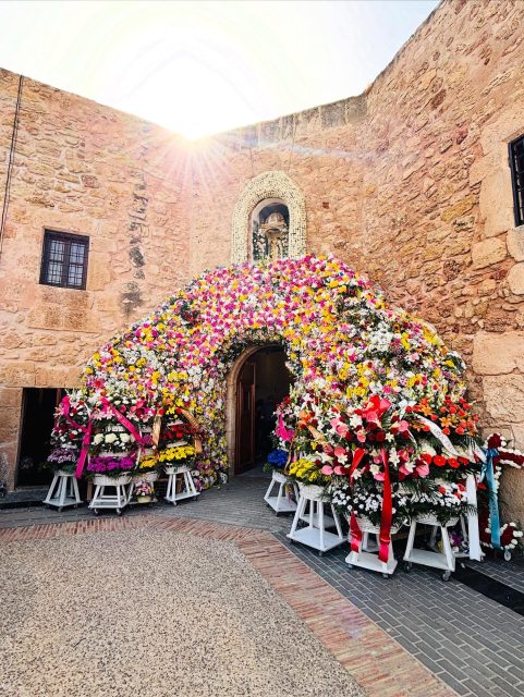 🌟 Dnes v Santa Pola slavíme den naší patronky, Panny Marie Loretánské! Město je plné tradičních oslav, koncertů, průvodů a samozřejmě nechybí ohňostroje 🎆